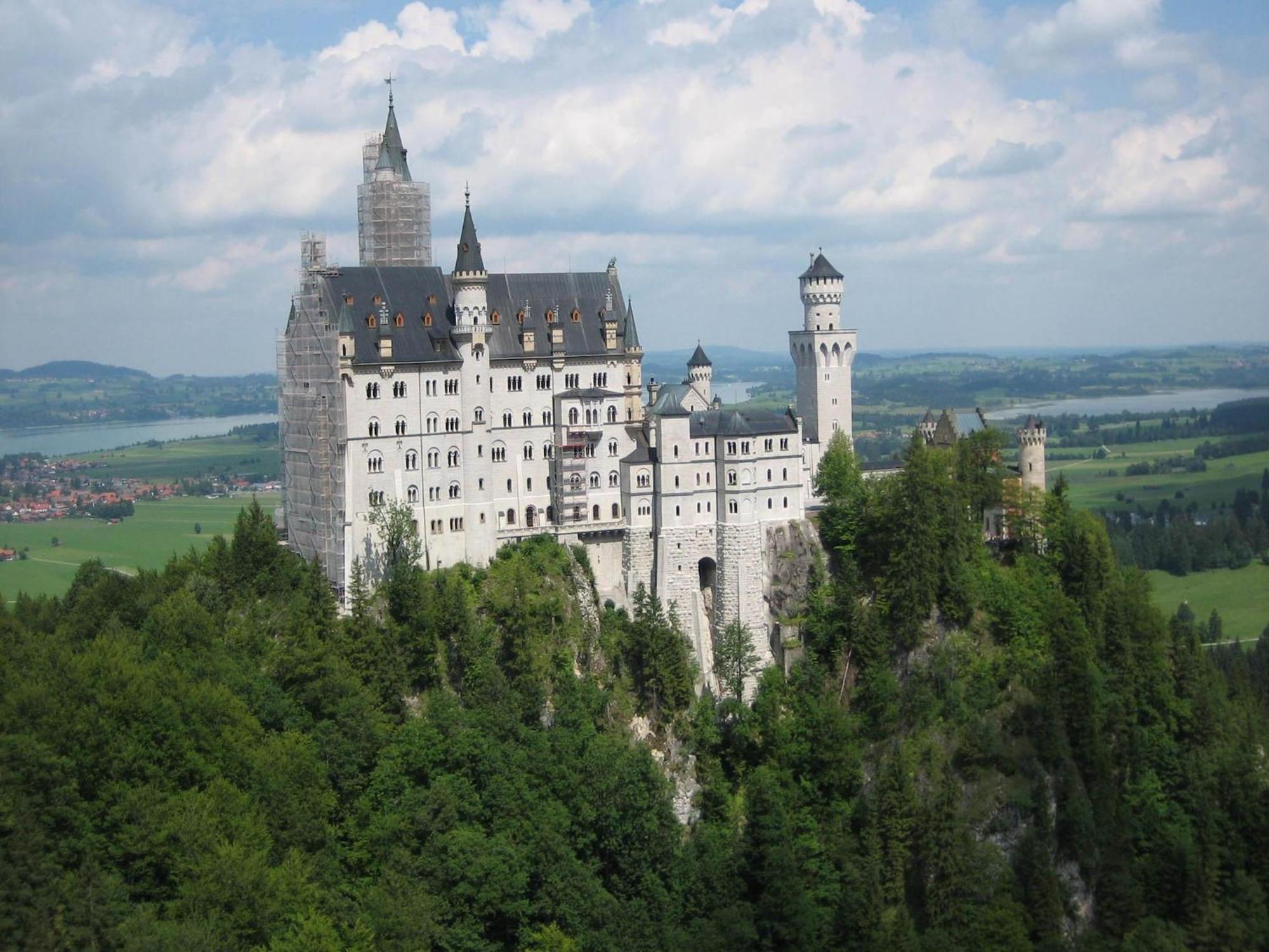In The Allg U With View Of The Bavarian Alps *